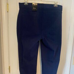JM Collection Curvy Fit Navy slacks